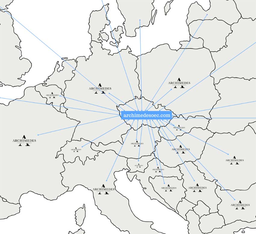 Mapa ARCHIMEDESOEC